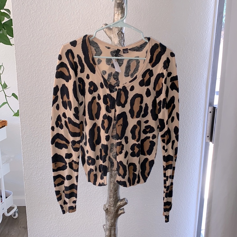 Leopard Cardigan